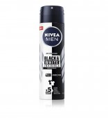Nivea Men Deo Spray Black&White Invisible, 150ml